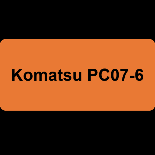 Komatsu PC07-6